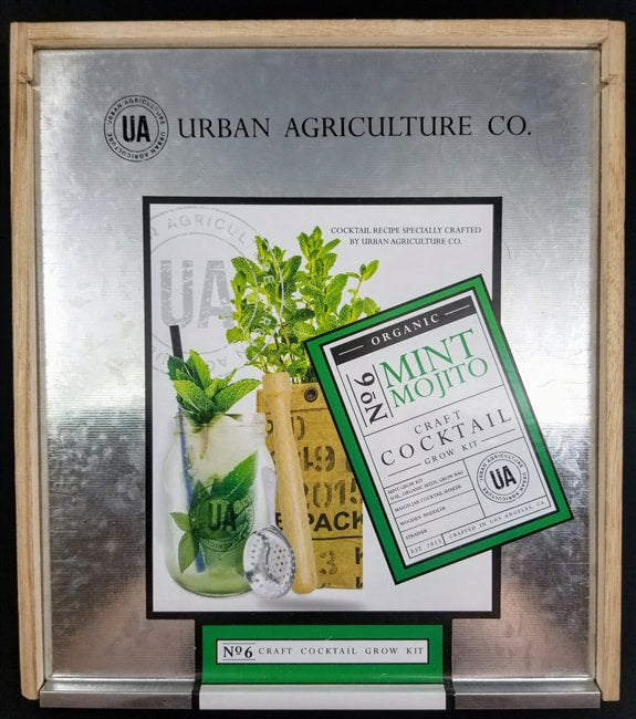 Urban Agriculture Craft Cocktail Grow Kit Mint Mojito