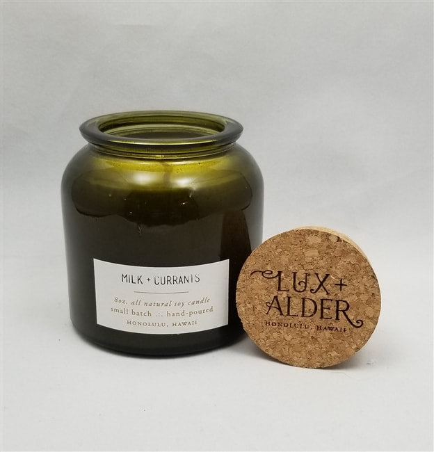 LUX + ADLER CANDLE- MILK + CURRENTS